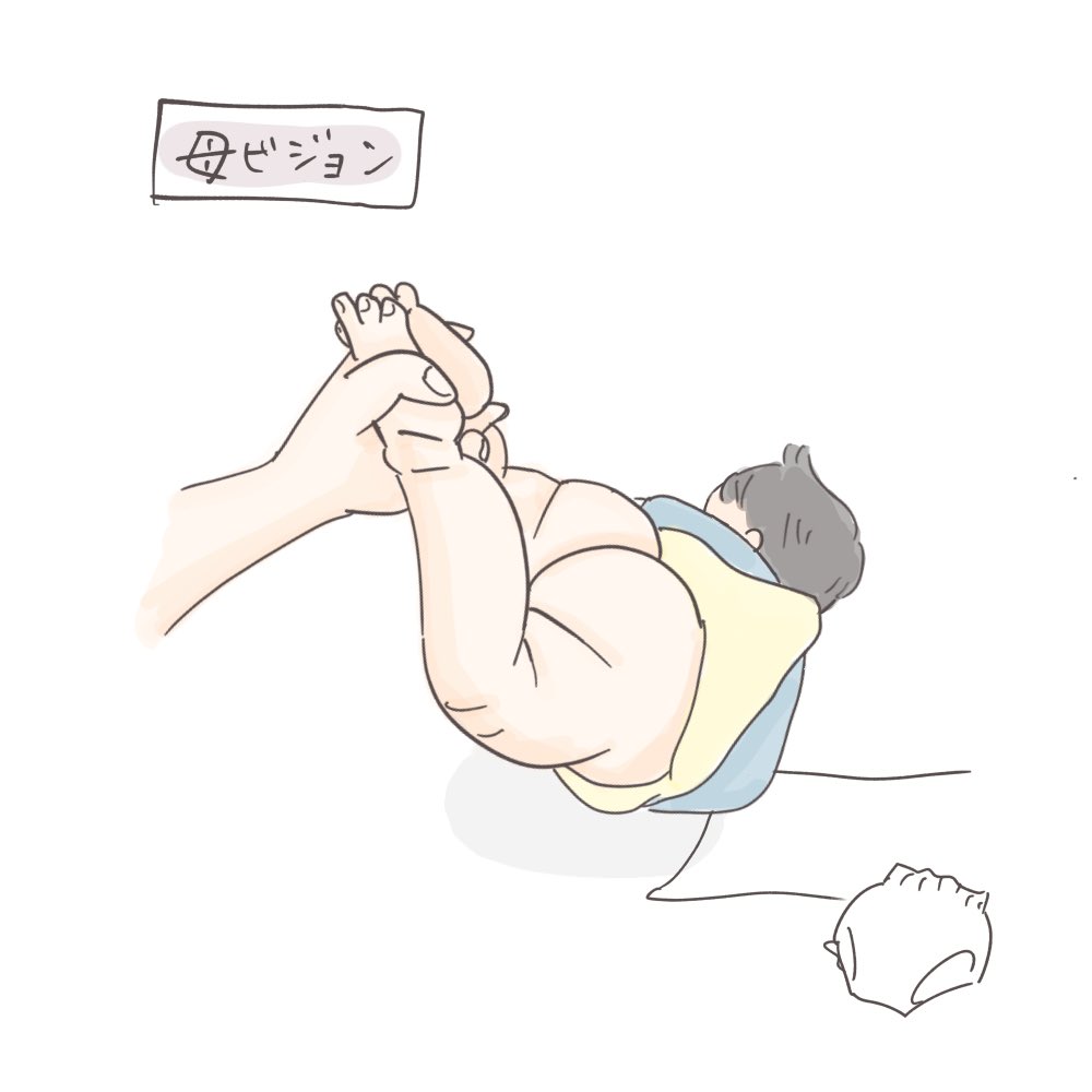 ころも@育児絵日記 tweet media