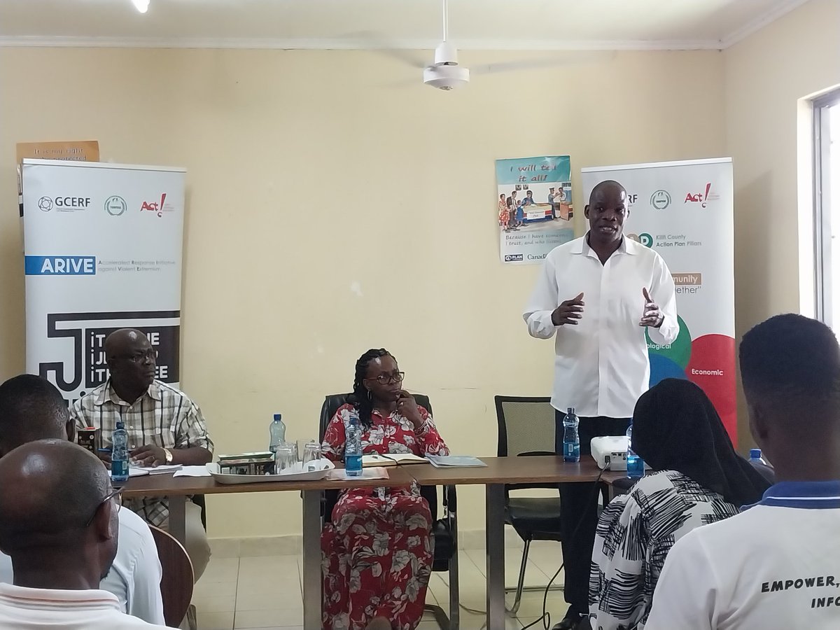 The learning exchange session on #PCVE interventions in Kilifi for the County Engagement Forum CEF and @NCTC_Kenya was a pivotal opportunity to assess progress in reporting on the #FUSIONsystem and glean insights from the ongoing efforts. 

#PamojaInitiative #AriveKilifi