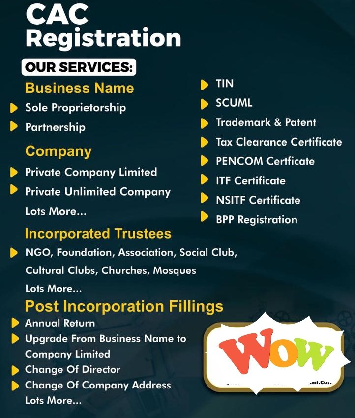 #certifiedtoregisteryourbusiness
#affordableprice #qualityservice