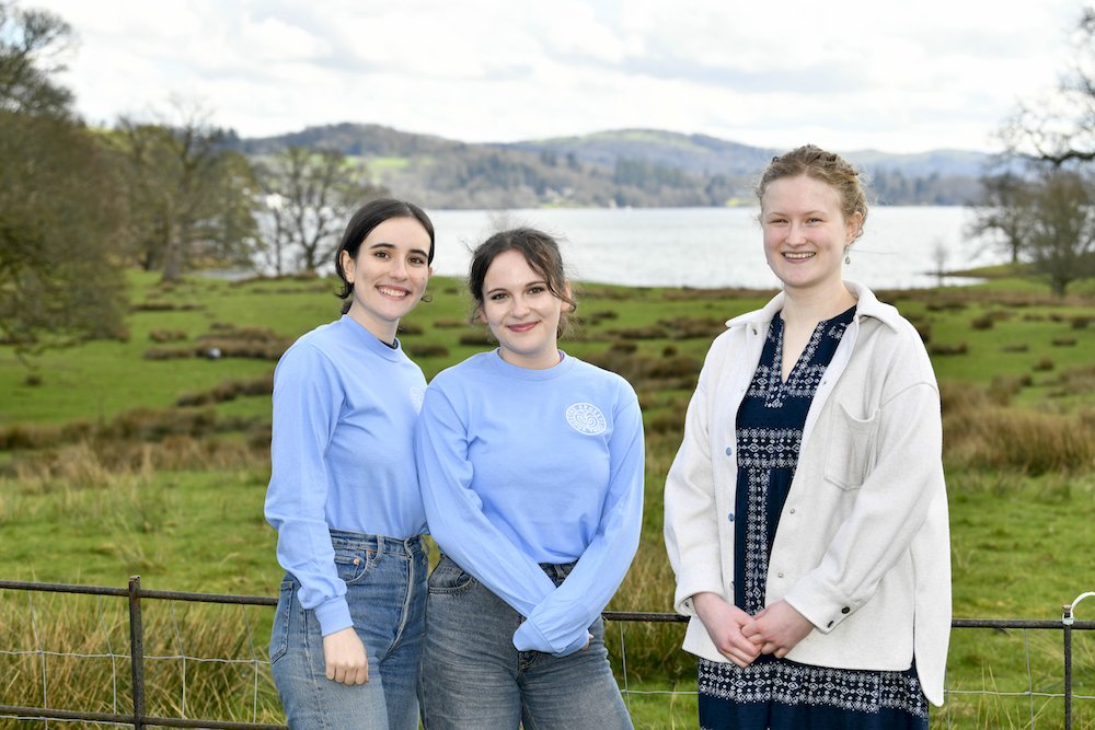 Celebrating #EarthDay with these inspirational speakers from our <a href="/BlueInfluencers/">Blue Influencers</a> Scheme conference in Cumbria, <a href="/KidsVplastic/">Kids Against Plastic</a> founders, Amy &amp; Ella Meek, and @iwill_movement Ambassador <a href="/phoebehansonn/">Phoebe Hanson</a>. Superb examples of #youthsocialaction!