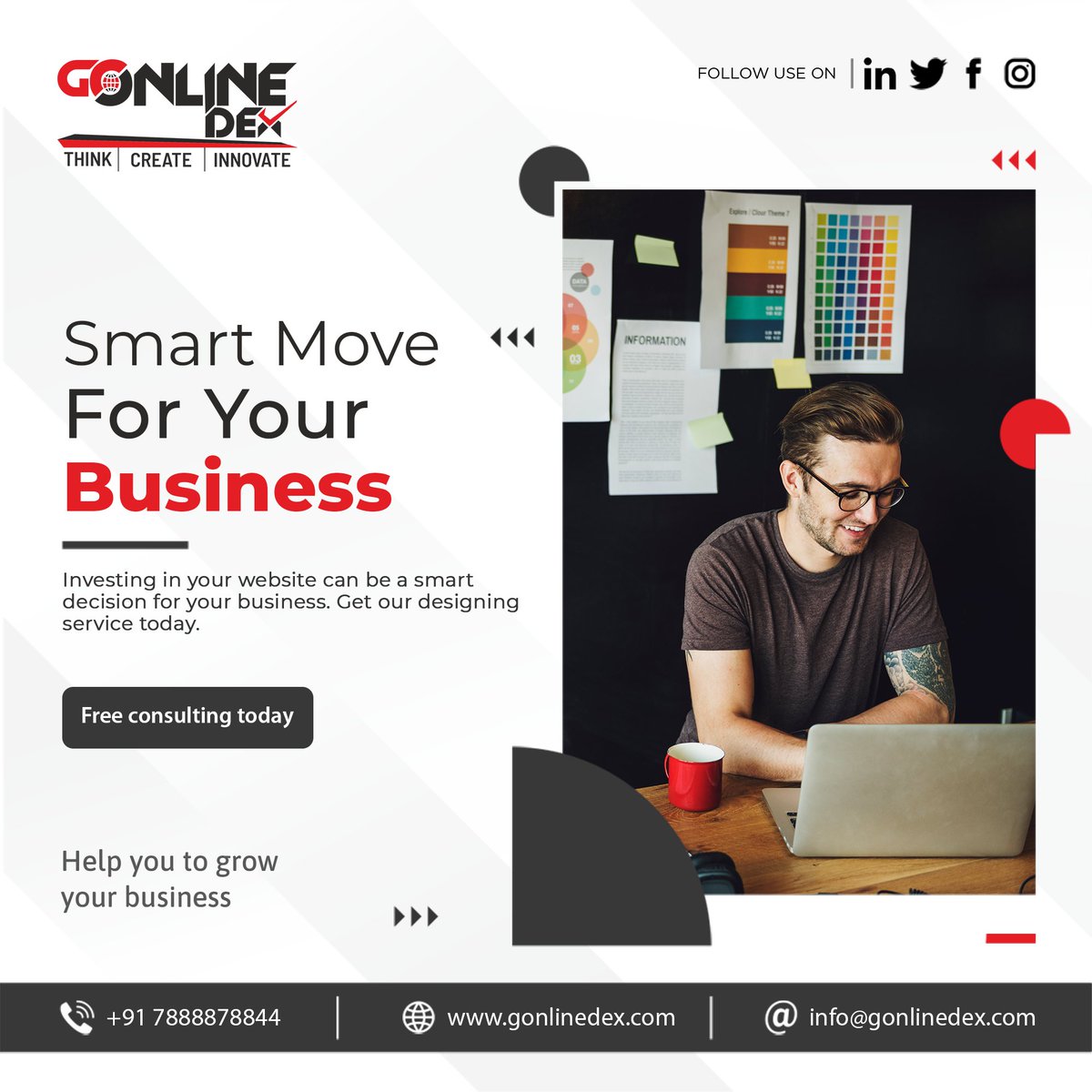 Get a #website that can bring #customers/buyers to the #business, we can #help you with that.

#content #marketingdigital #socialmedia #agency #growingbusiness #socialmediamarketing #gonlinedex #digital #gonlinedex #digitalmarketing #agency #growth #business #help
#team