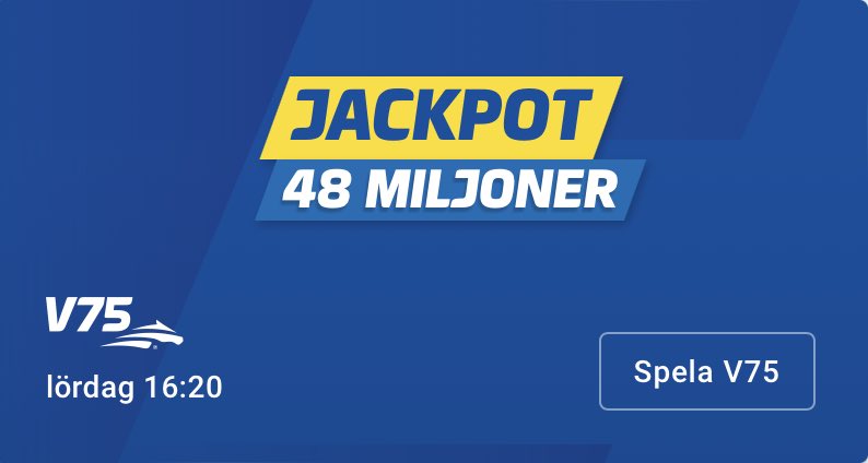 Vilken jackpot-vecka vi har att se fram emot 🤑 Extra-millar onsdag, lördag & söndag! Vi snackar potter 💰 Men vi inleder redan i dag - menyn 👇🏻 ⏰ 12.20: #V4 från Färjestad ⏰ 19.30: #V64 från Halmstad 👉🏻 Vi har öppnat upp liren - välkomna här: atg.se/torpatips 👈🏻