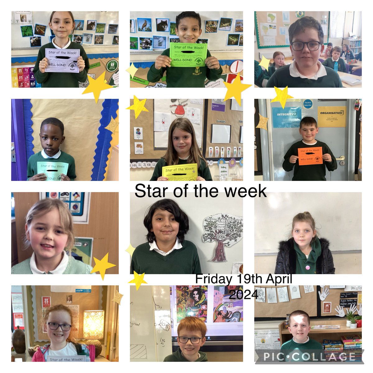 Congratulations to all the Stars of the Week! #itcouldbeyou Well done!