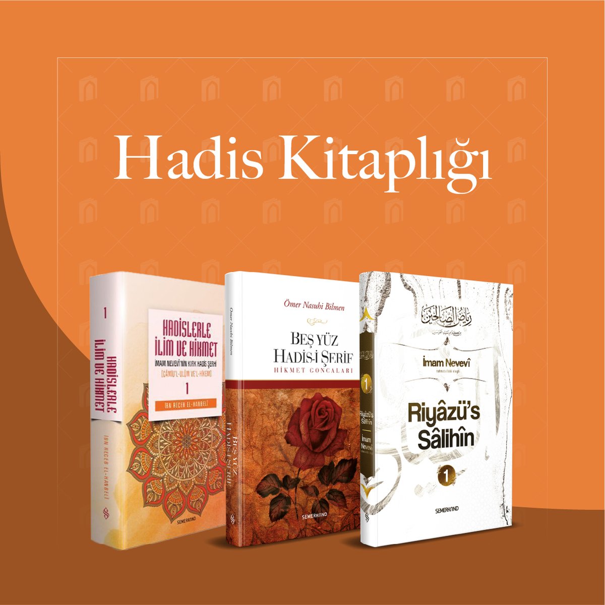 HADİS KİTAPLIĞI Hadis kategorisindeki birbirinden değerli eserler bu kitaplıkta... semerkandkitap.com/kategori/hadis İYİ OKUR, İYİ KİTAP OKUR #islam #peygamber #hadis #ahlak #edep #adap #ibadet #ilim #hikmet #kitap #semerkandkitap #iyiokuriyikitapokur