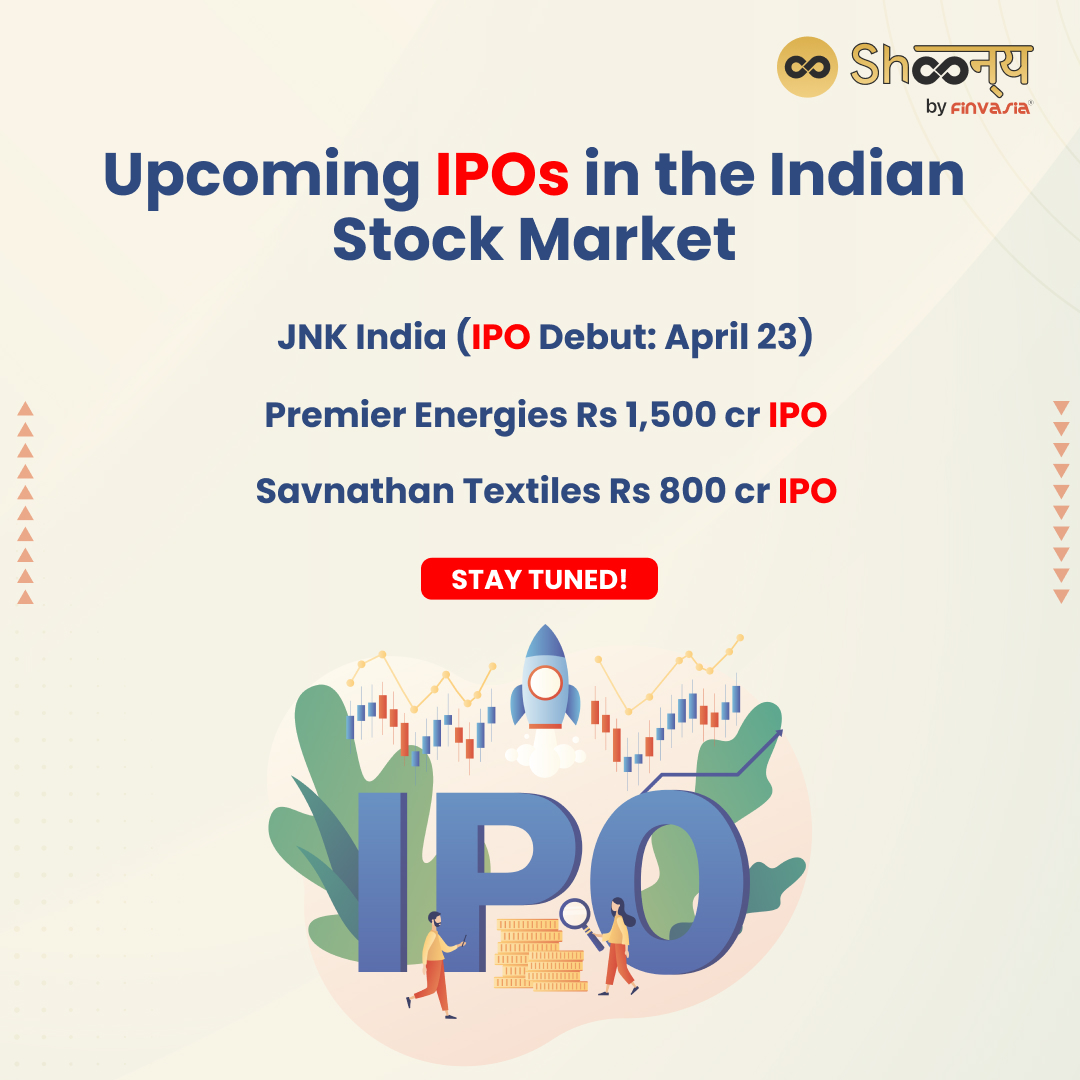 🚀 Spotlight on the Upcoming IPOs! JNK India's IPO debuts April 23-25 with fresh shares worth Rs 300 crore. Premier Energies files for a Rs 1,500 crore IPO, while Sanathan Textiles aims for Rs 800 crore. Read more about these investment opportunities. bit.ly/3QeYdad