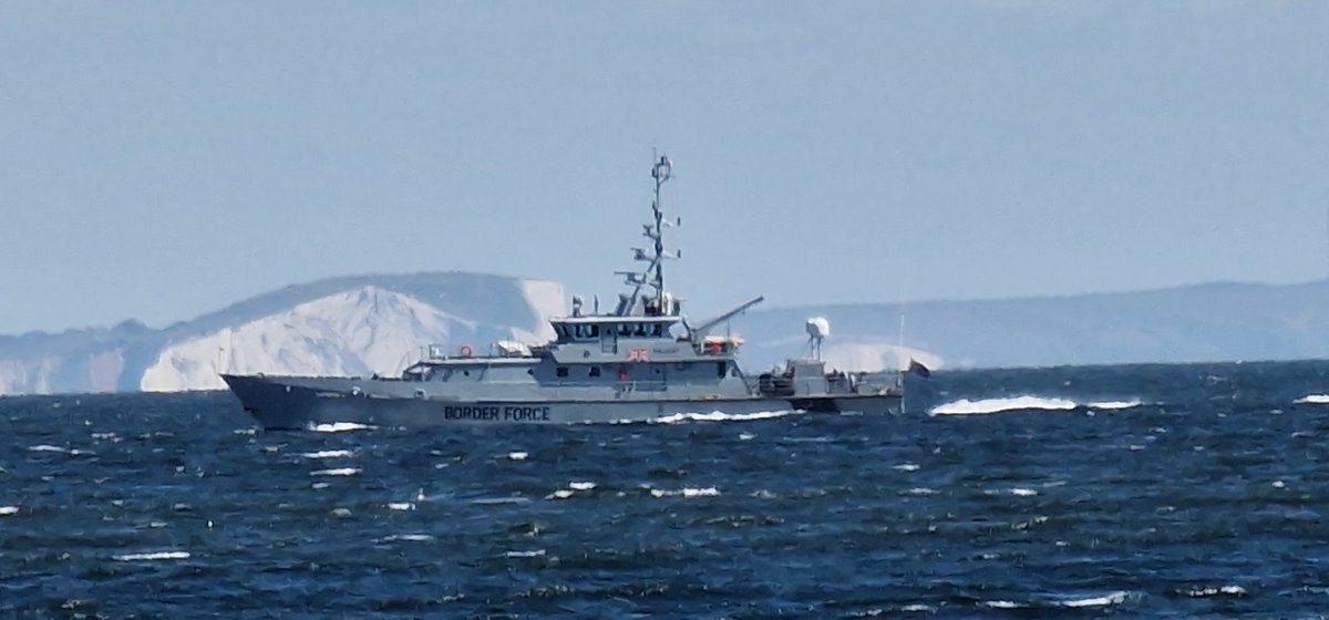 We went to Swanage in Dorset yesterday, which is NO, where near Dover or where the small boats are coming across, so why is Border force patrolling a quiet Dorset seaside area.