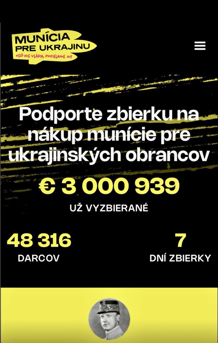 My native #Slovakia is far from perfect, in two recent elections people allowed the crooks to return to power, but boy, putting €3 million together in 7 days to #SupportUkraine WOW. I’m so proud to share that! #SlavaUkraini #SlavaUkraïni