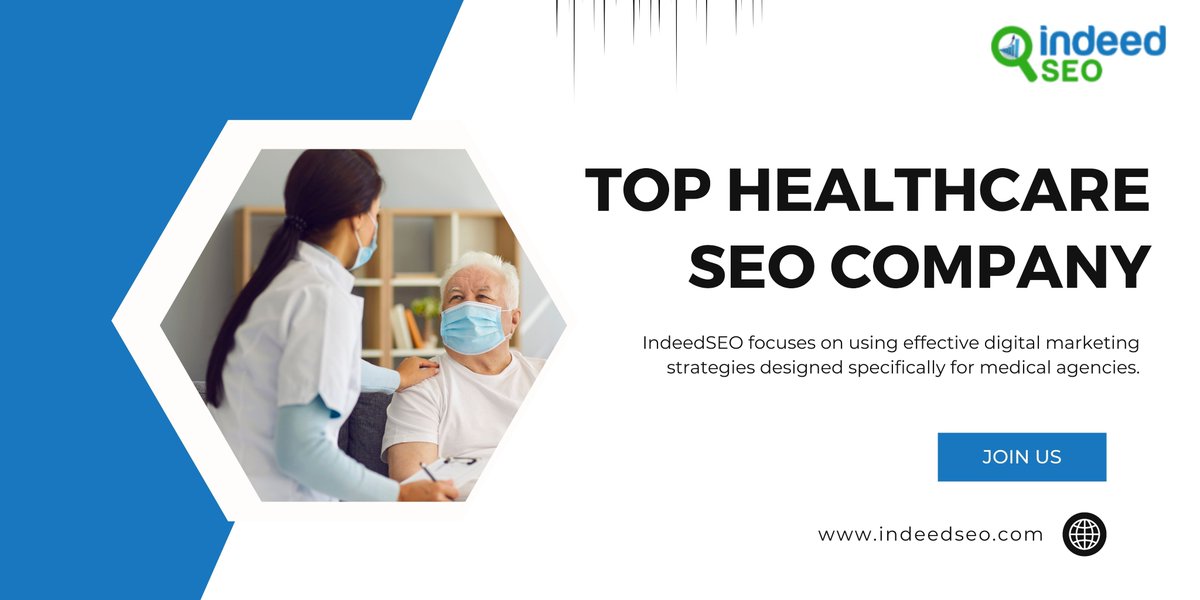 Top Healthcare SEO Company🏨🙂

Check it out now!
indeedseo.com/healthcare-seo…

#HealthcareSEO #TopHealthcareSEO #SEOforHealthcare
#HealthcareMarketing #HealthcareDigitalMarketing
#HealthcareBusiness #HealthcareOnlineVisibility