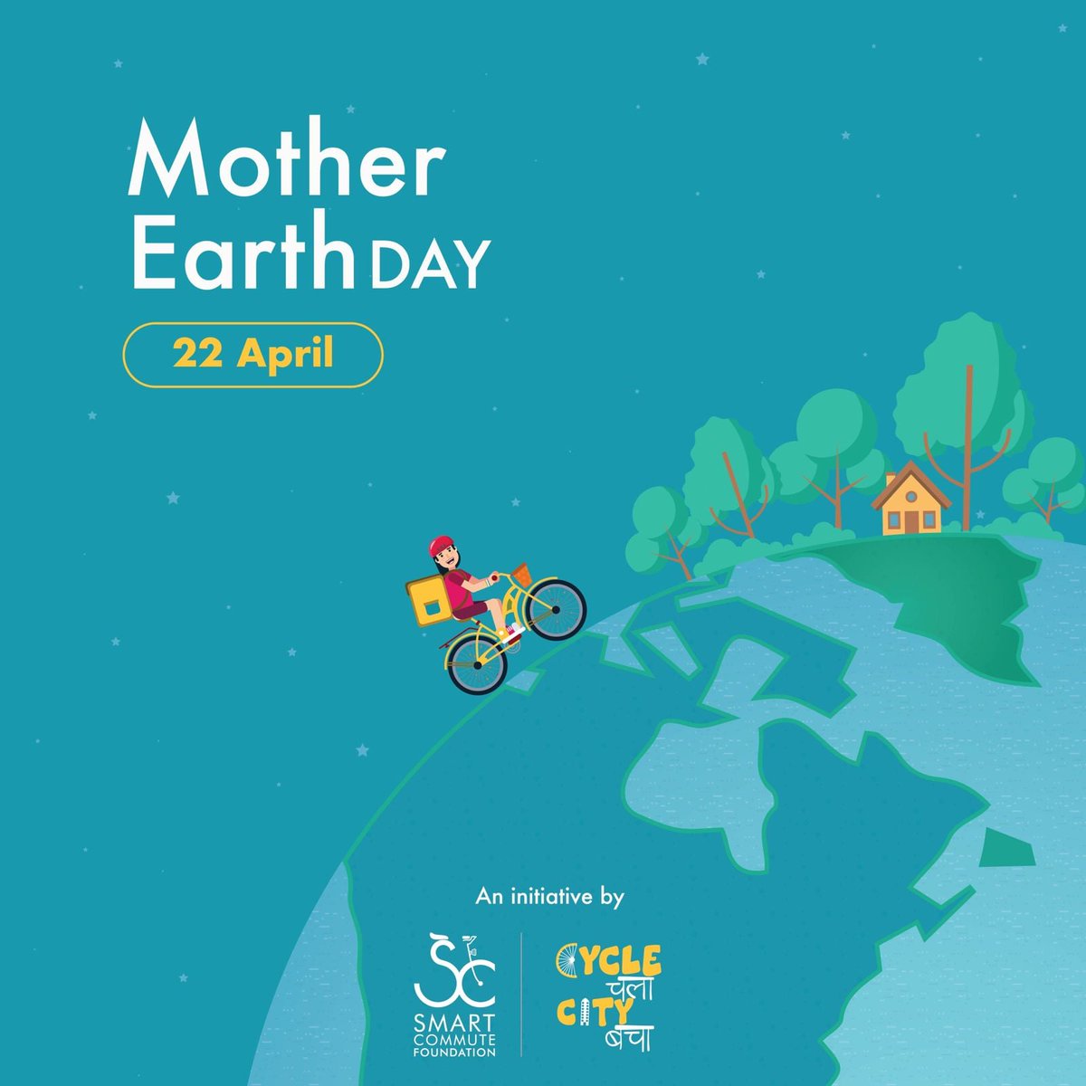 Delivering a sustainable future, one pedal at a time. Happy World Earth Day! Let's honor our Mother Earth by embracing eco-friendly modes of transportation and preserving our precious planet for generations to come. Team @CycleChalaCityB #WorldEarthDay #CycleChalaCityBacha