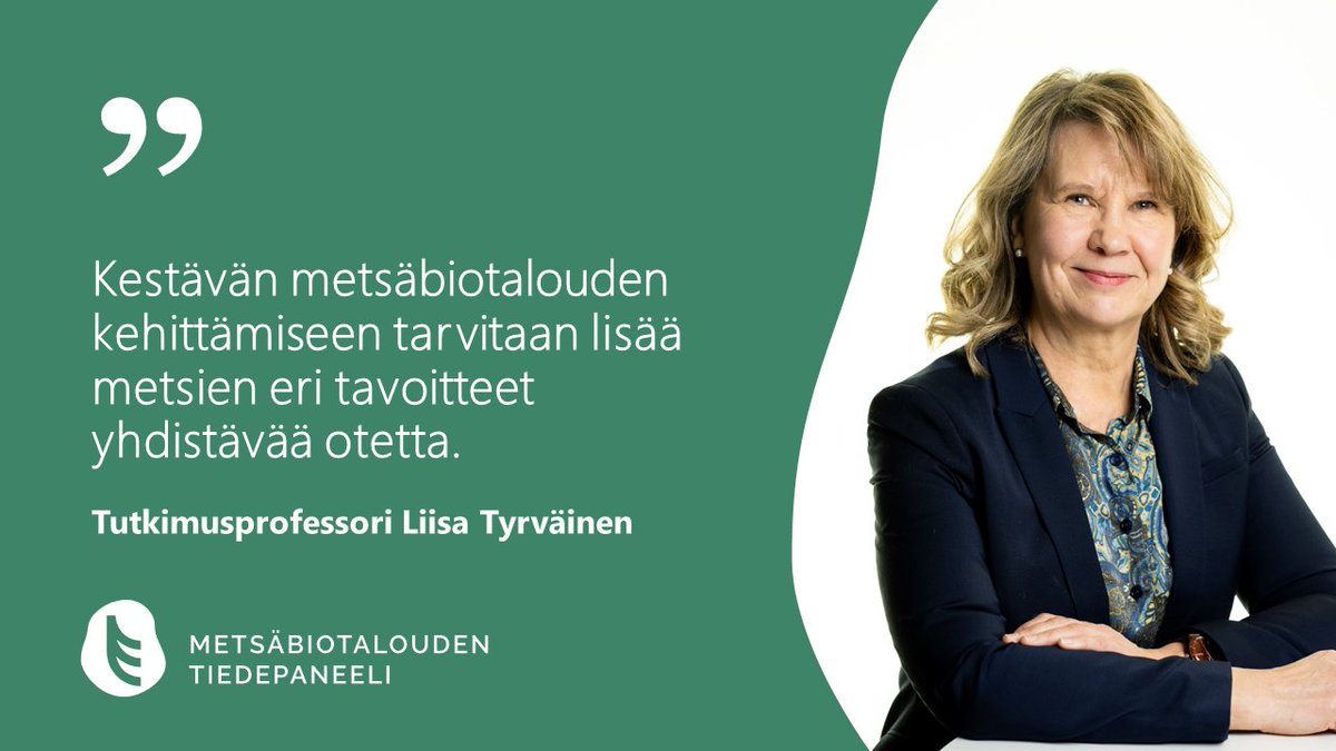 MetsÀbiotalouden tiedepaneeli (@metsapaneeli) on Twitter photo Selvitimme tutkimusprofessori <a href="/LiisaTyrvainen/">Liisa TyrvÀinen</a> johdolla, millaisia odotuksia kansalaisilla, metsÀnomistajilla ja yrityksillÀ on metsien kÀytölle. Selvitys antaa tilannekuvan metsiin liittyvistÀ arvoista, asenteista ja metsÀpolitiikan hyvÀksyttÀvyydestÀ. Ketjussa nostoja. 1/7 Selvitimme tutkimusprofessori <a href="/LiisaTyrvainen/">Liisa TyrvÀinen</a> johdolla, millaisia odotuksia kansalaisilla, metsÀnomistajilla ja yrityksillÀ on metsien kÀytölle. Selvitys antaa tilannekuvan metsiin liittyvistÀ arvoista, asenteista ja metsÀpolitiikan hyvÀksyttÀvyydestÀ. Ketjussa nostoja. 1/7