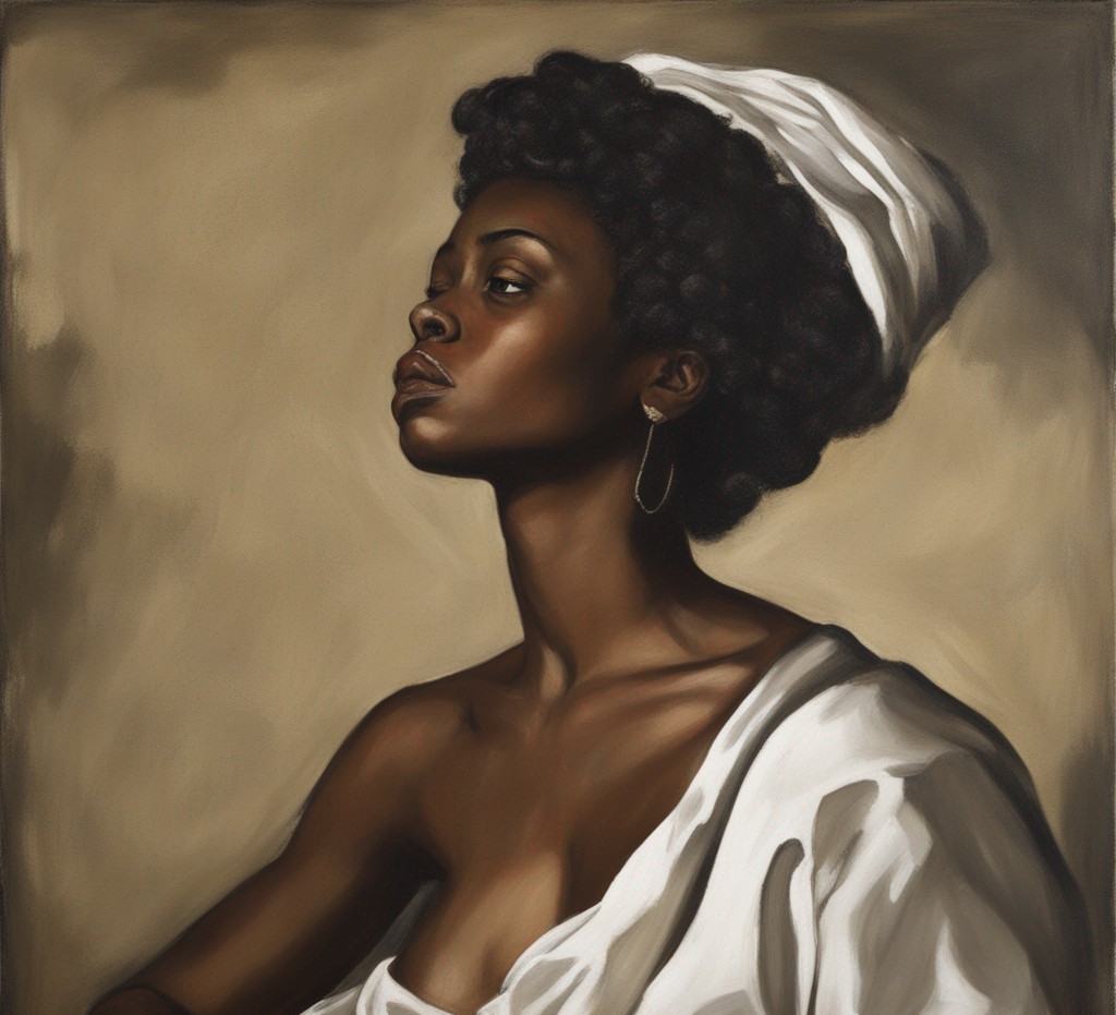 GryffynJPhoenix's tweet photo. #Selfportrait by #ArtesmesiaGentileschi
Yes, I was playing with AI. I wondered what my favorite art pieces would look like reimagined with black folk. I love it, what about you? #BGM #historicart #newattitude #book #author #toomuchtimeonmyhands https://t.co/G2S0zO34Mz