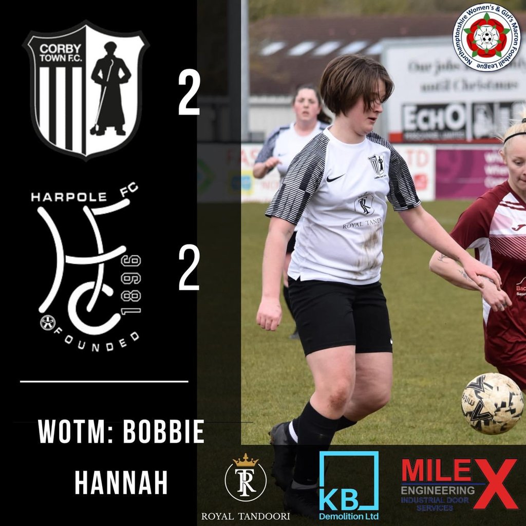 MATCH REPORT: Corby Ladies v Harpole Ladies #Pitchero corbytown.co.uk/teams/171518/m…