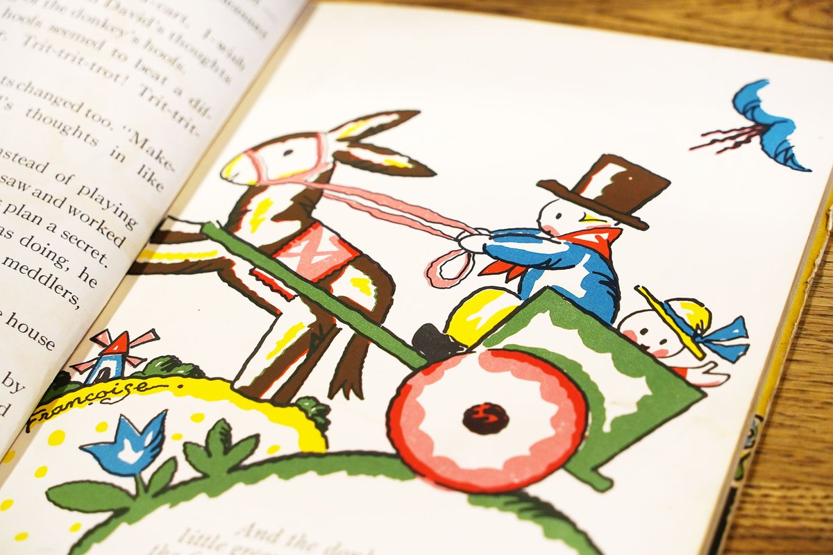 「1冊目は1931年刊の本当に初期の絵本。この時期の絵は1世代上のアンドレ・エレの」|大桃洋祐のイラスト
