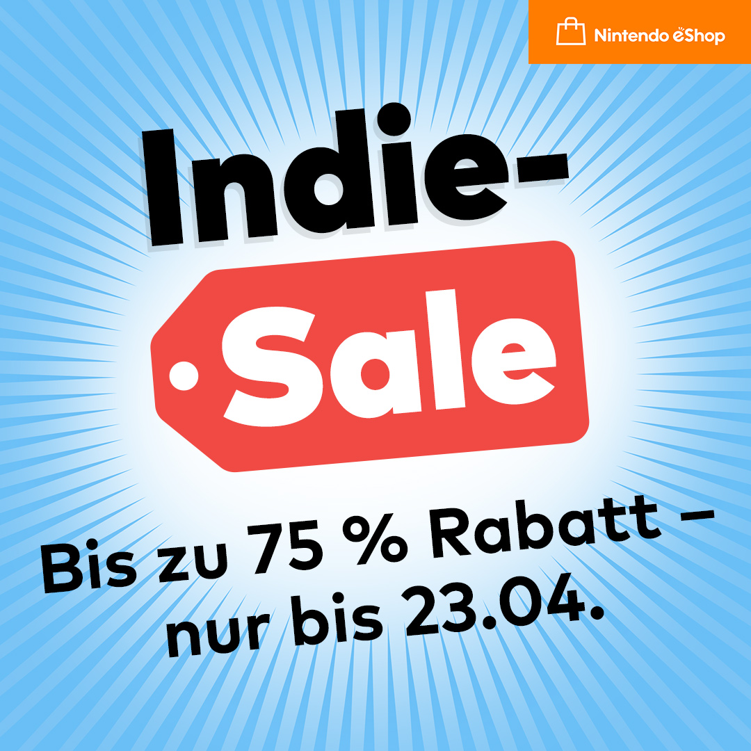 Sucht ihr euer nächstes Indie-Spiel? Der Indie-Sale im Nintendo #eShop läuft noch bis morgen! Angebote ansehen: ntdo.com/601042kC0