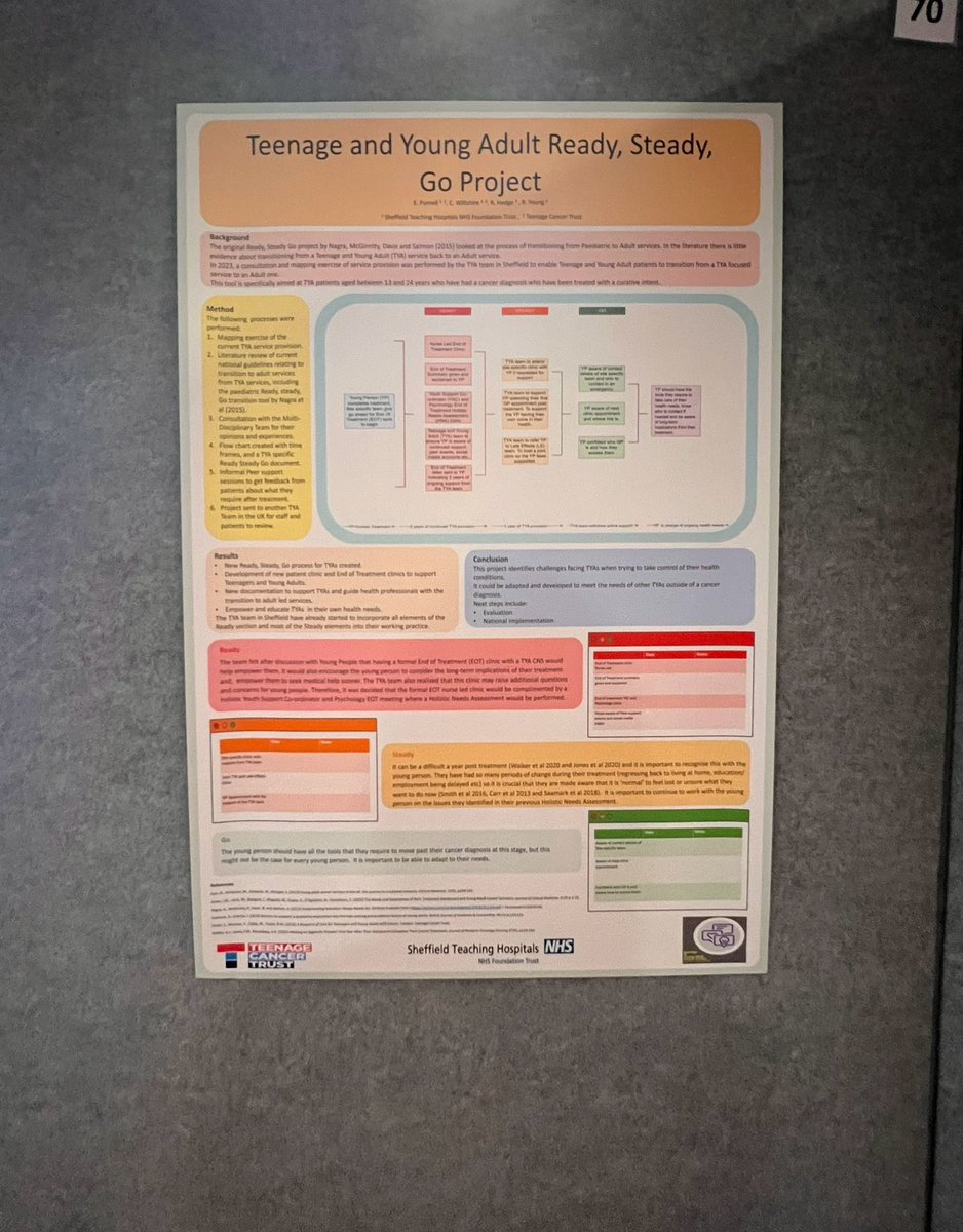 Rubypenn83's tweet photo. Our posters are up and the @CCLG2024 conference has begun
#TYACancerPro https://t.co/R55ugbaaR1