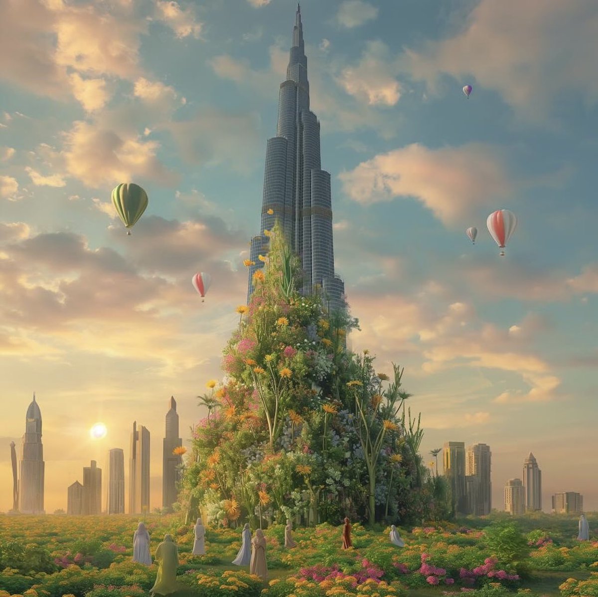 Nature’s artistry shines as the sun breaks through the rain, painting #Dubai in vibrant hues and refreshing the cityscape! 

Let’s all come together to do our part to help combat climate change and ensure Earth remains fertile and sustainable for generations to come. 

#EarthDay