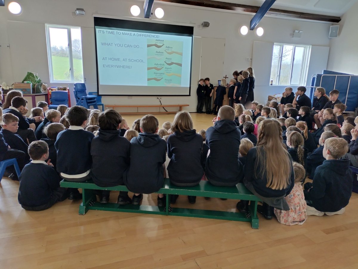 Celebrating Earth Day with a whole school Eco day. The morning started with an assembly by our eco team. Everyone is looking forward to the eco activities on offer. #EarthDay2024