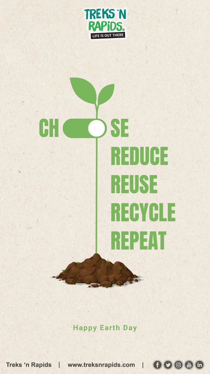 treksnrapids's tweet photo. Let's commit to reducing waste, conserving water, and promoting eco-friendly choices in our daily lives. Happy Earth Day!

#EarthDay #LifeIsOutThere https://t.co/qG9yr496tv