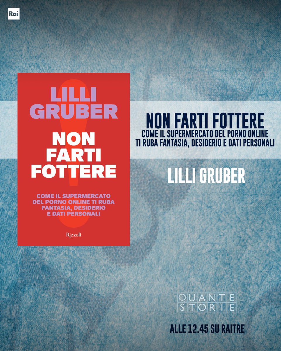 I siti per adulti sono tra i più frequentati al mondo. Ma cosa succede quando la pornografia diventa la principale forma di educazione sessuale? Lilli Gruber compie un viaggio nell'industria del sesso on-line e ne parla con @giorgiozanchini a #QuanteStorie dalle 12:45 su #RaiTre