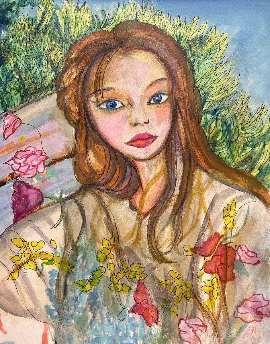 #art #イラスト #女の子イラスト #手描き #手描きイラスト