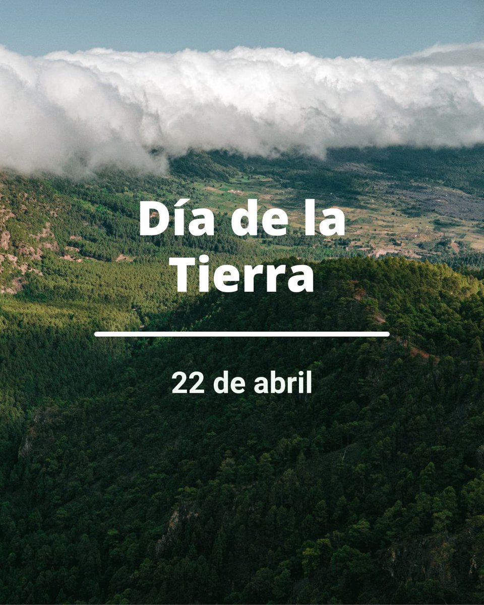 💚 El #DíaDeLaTierra nos recuerda la necesidad de crear una conciencia colectiva sobre cuestiones ambientales que aún no han recibido la atención necesaria, como la sobrepoblación, la contaminación y la conservación de la biodiversidad