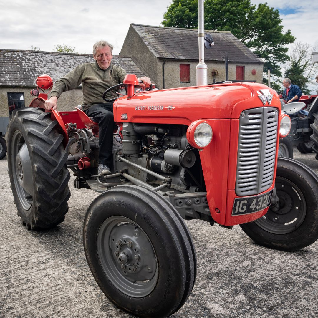 🚜FARM PROFILE🚜Bullsbrook Farm is owned by Roy McMullan (pictured) who enjoys sharing his knowledge and history of his family farm during Bank of Ireland Open Farm Weekend. Bullsbrook is open to the public on Saturday 15 June from 10am-5.30pm. More info➡️ openfarmweekend.com