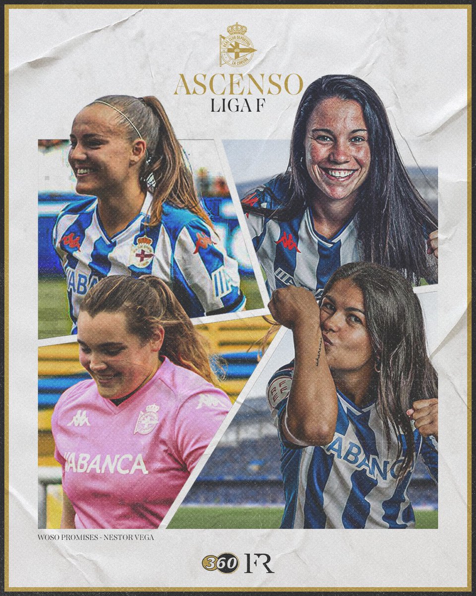 360SeD's tweet photo. 👉🏻 El Deportivo asciende a la máxima categoría tras vencer al Cacereño.

4 x 🆙
🎉 Lucía Alba @sara_deben21 @lauragssm @martacharle

📷 @WosoMagazine // @nestorvega__
💻 @ediitssfr https://t.co/PWUaT1fAiT