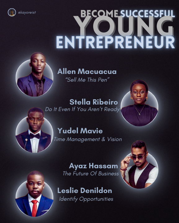 This Saturday I invested in Youth Entrepreneurship Summit

an event where young African successful entrepreneurs 

shared some Gold value.

Here's what I learned: