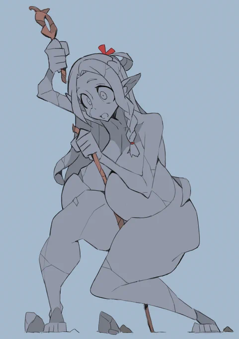 負けシル・石 