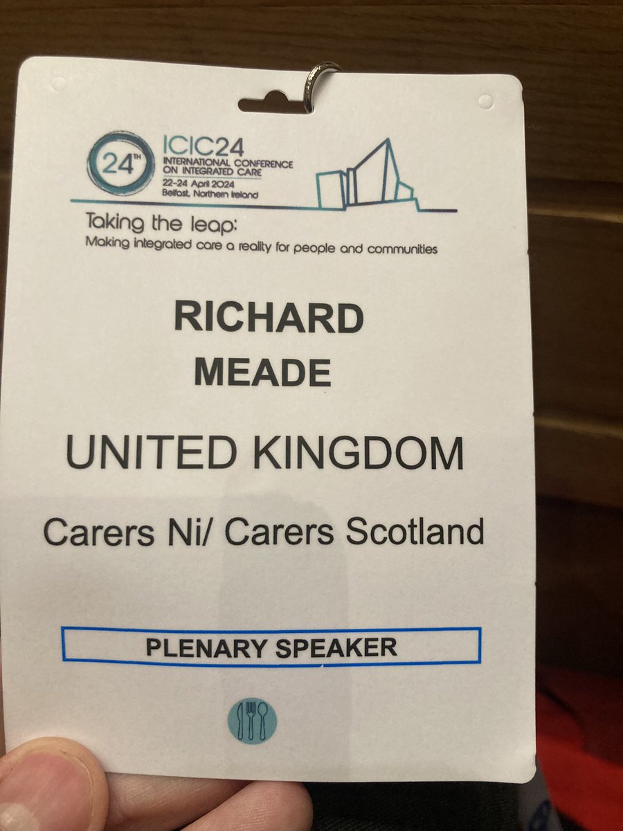 Delighted to be at the #ICIC24 #integratedcare conference this week. Will be speaking in various sessions through out the week and looking forward to meeting loads of new people too.