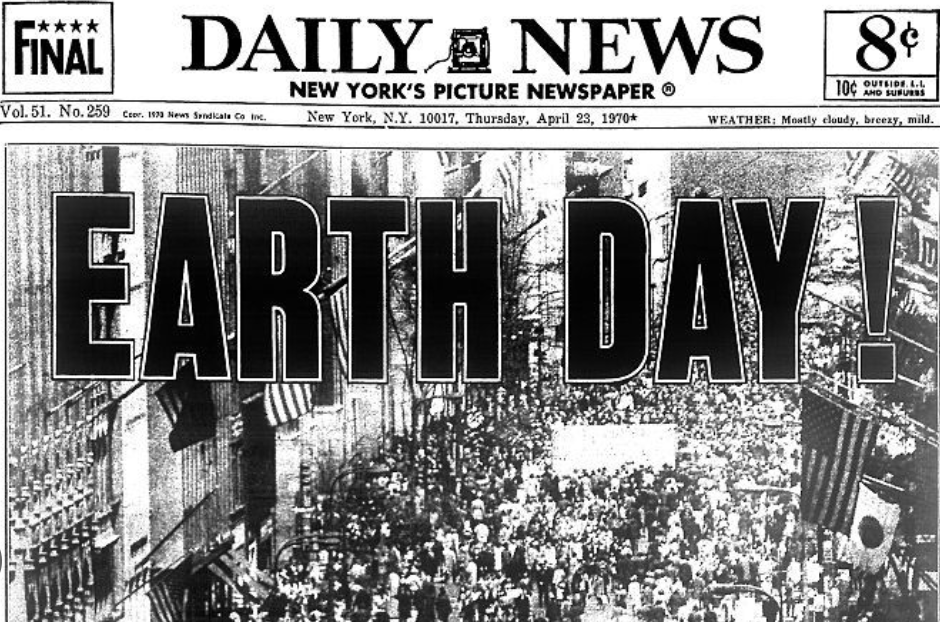 It's #EarthDay today: first held in 1970, it was the 'first mass reminder' of major global environmental challenges, according to the late, great Alistair Cooke - (as I write in #EarthTransformed). Some things have got better; but many have got worse....