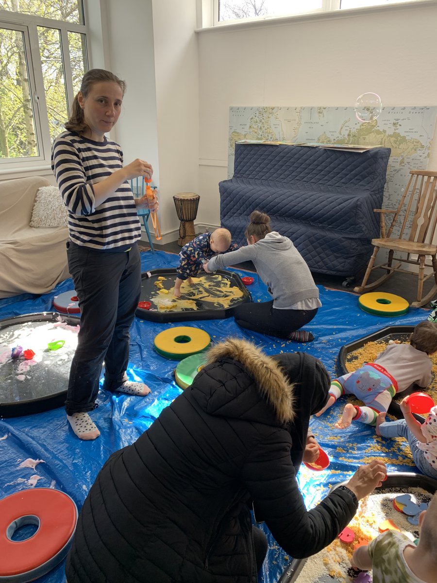 Lots of fun was had at our messy play session on Friday. Thank-you to everyone who attended. #avoiceforambition #comeandplay