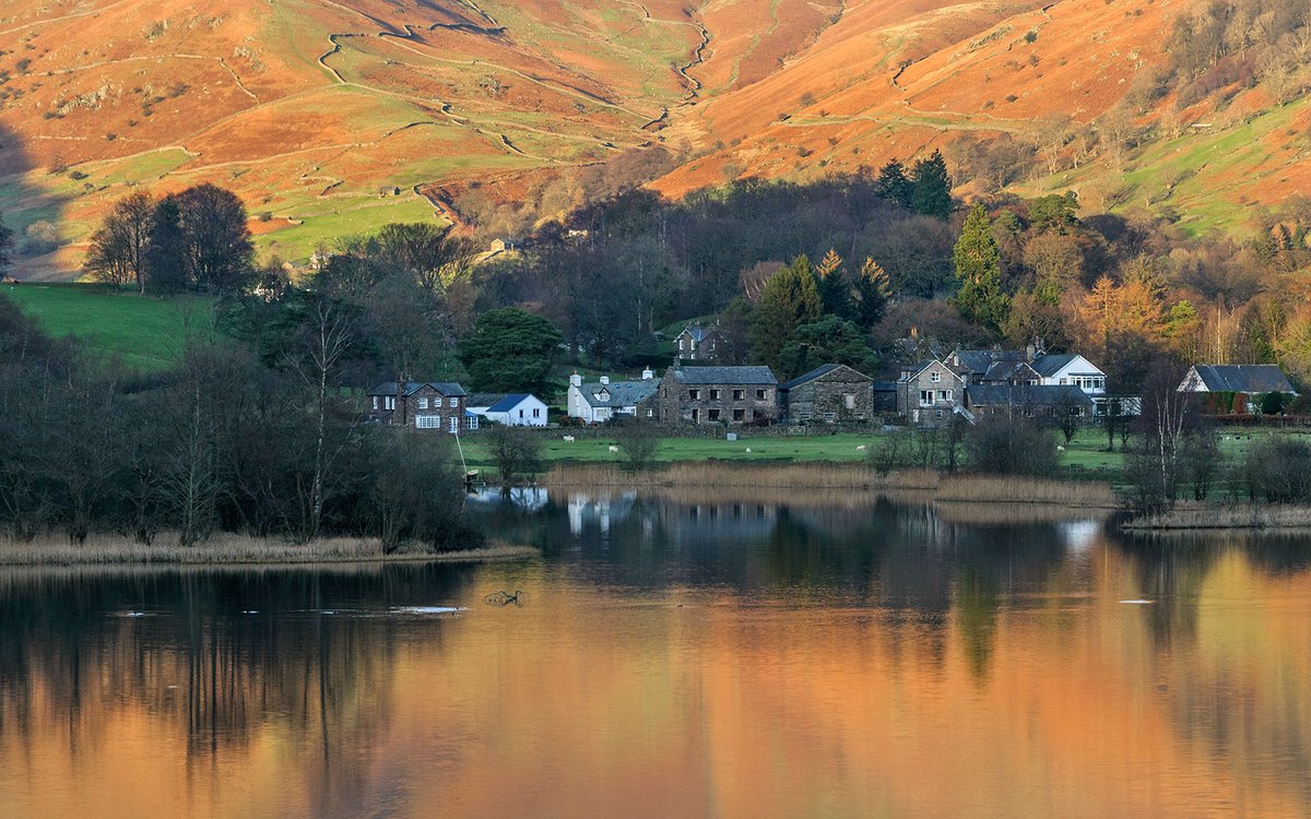 Grasmere reflections, Lake District NP