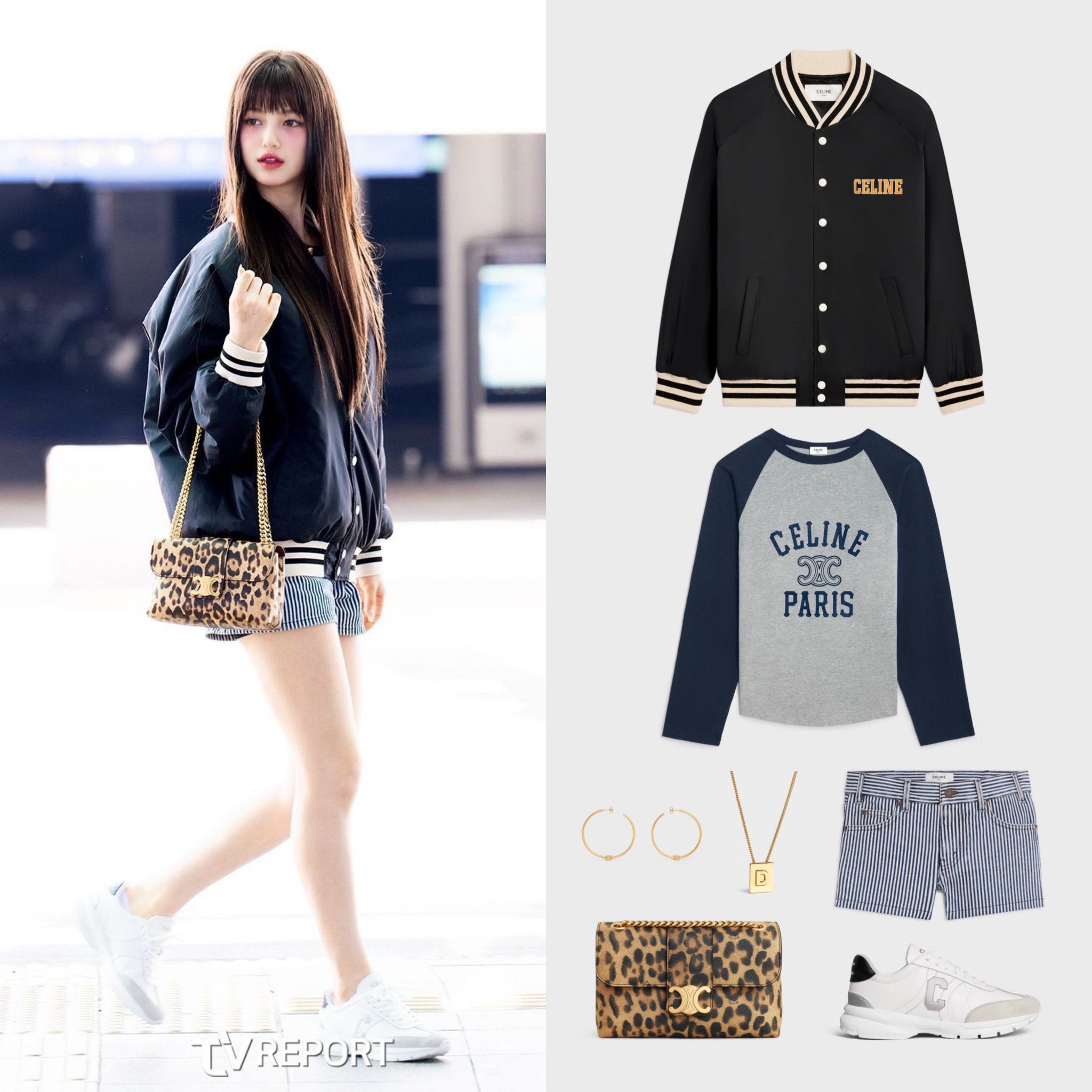 NJZ Outfits в X: „240422 ICN Celine Celine Paris Teddy