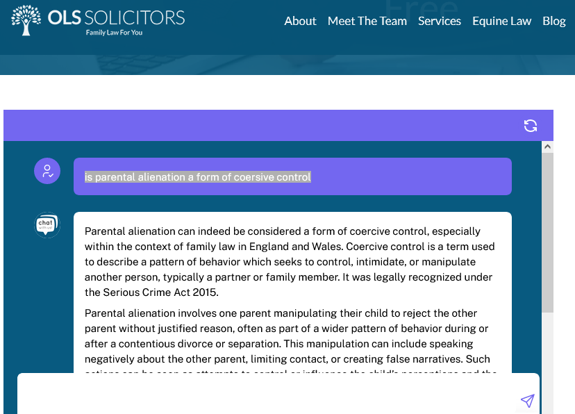 PAcumbria's tweet photo. is parental alienation a form of coercive control?
Parental alienation can indeed be considered a form of coercive control, especially within the context of family law in England & Wales. Coercive control is a term used to describe a pattern of behaviour which seeks to control. https://t.co/lP5snly64b