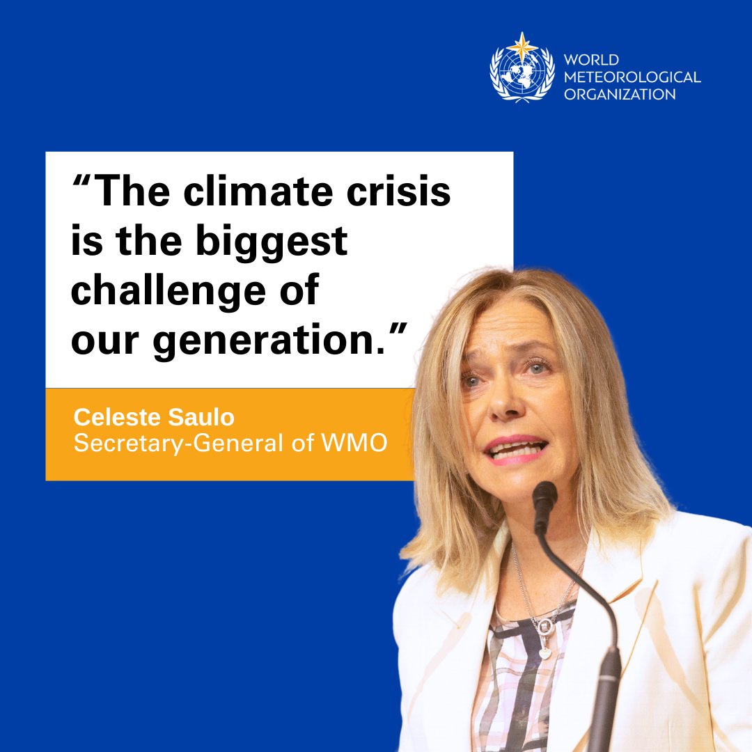 The cost of climate action may seem high, but the cost of inaction is much higher. As the latest 2023 European State of the Climate shows, we must leverage science to provide solutions for the good of society. Check out the full report: wmo.int/publication-se…