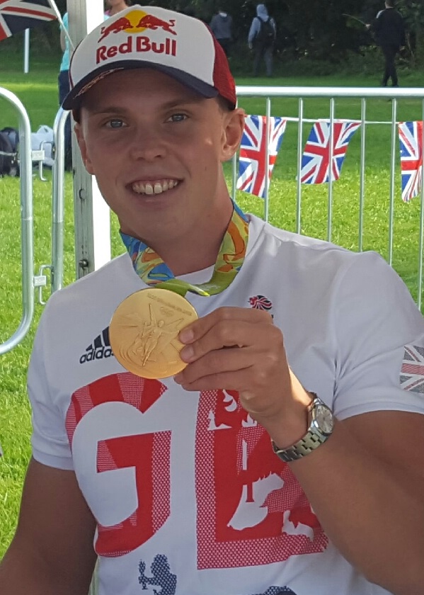 Rio gold medal winning canoeist Joe Clarke will be joining his fellow Olympian Adam Burgess at the official opening of Westbridge Park in #Stone this Saturday (27th) following its £1.5 transformation. 
Lots of activities & entertainment from 10am. More at bit.ly/sbcwbpjoe