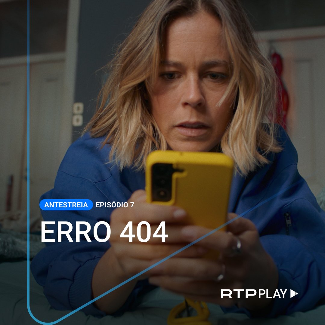 playrtp's tweet photo. Em ANTESTREIA na RTP Play • Erro 404: ep. 7
Com a ajuda de Francisco, Rita pirateia a vida de uma pessoa famosa para entrar novamente na Appy.
#série #sériesnacionais #erro404 #rtpplay #rtp https://t.co/V487FkaUH9