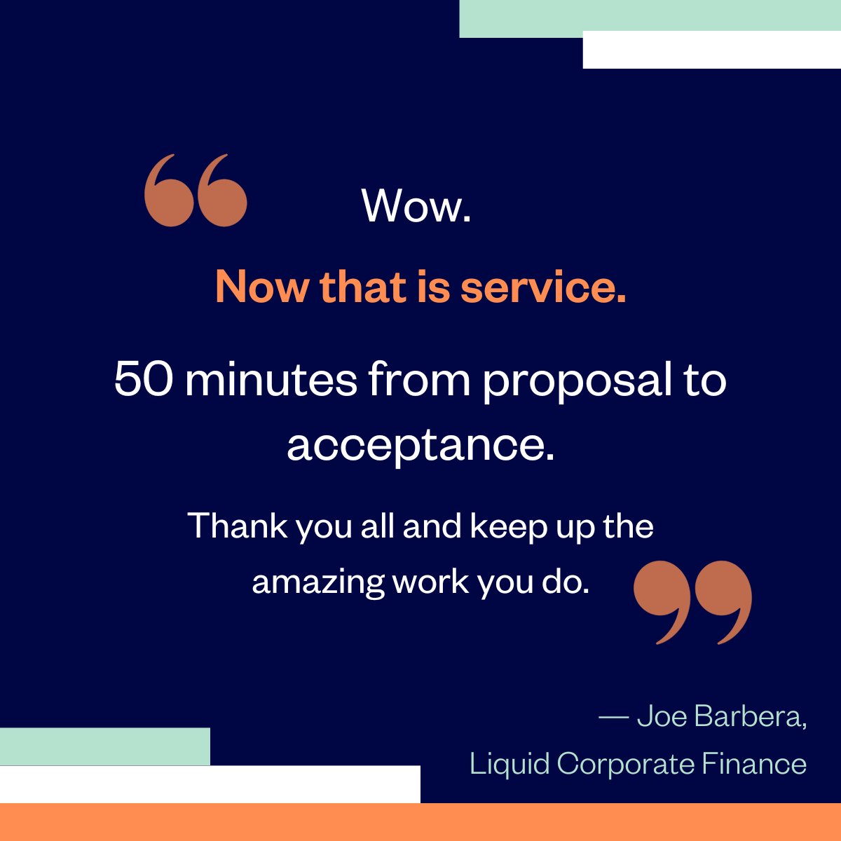 Simply Asset Finance (@simplyasset) on Twitter photo It is always great to see feedback that is exactly in line with our common goal.
We’re proud to have worked with <a href="/Liquid_CF/">Liquid Corporate Finance</a> to get this deal done in record time.
#teamwork #assetfinance #BritishBusiness #brokers #fintech It is always great to see feedback that is exactly in line with our common goal.
We’re proud to have worked with <a href="/Liquid_CF/">Liquid Corporate Finance</a> to get this deal done in record time.
#teamwork #assetfinance #BritishBusiness #brokers #fintech