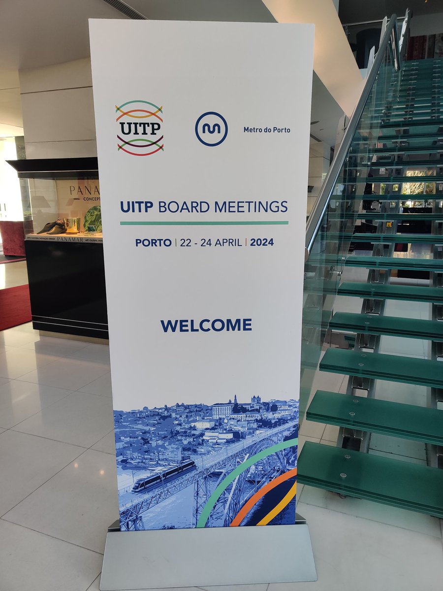 Ready to start the #UITP board meeting in #Porto.