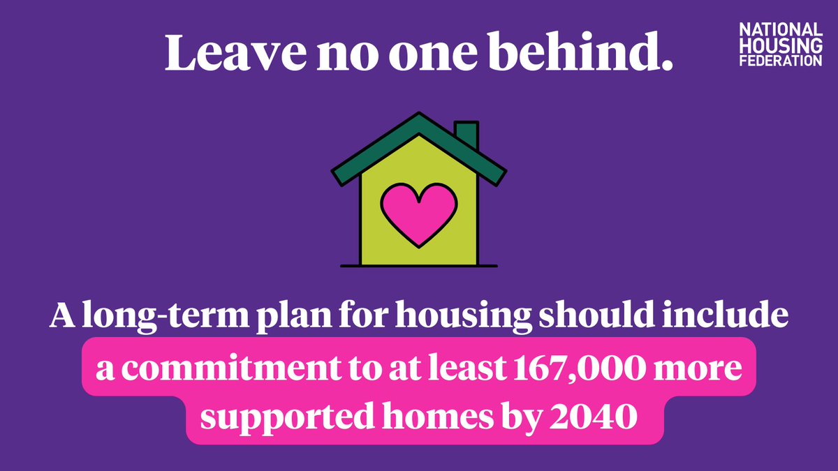 @natfednews launch   new research on how much #SupportedHousing we will need by 2040.
There is no long-term plan for supported housing & without one 1000s  of people could go without the support they need.
We need   a #PlanForHousing that leaves no one behind.