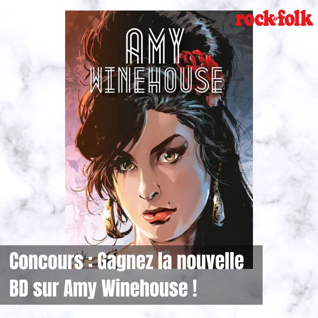 #CONCOURS 🎁 A l'occasion de la sortie en salle du film 'Back To Black', tentez de gagner la nouvelle BD des Editions @PETITAPETIT__ sur Amy Winehouse ! Jouez 👉 rocknfolk.com/concours/conco…