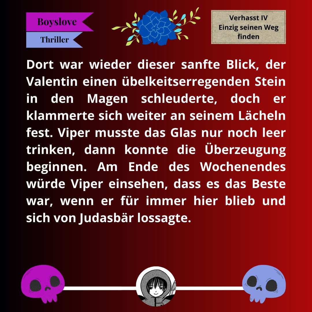 Das wohl schlimmste Verbrechen von Valentin steht bevor und damit der Höhepunkt seines Wahnsinns. Seid ihr bereit dafür? Auf Patreon und Co könnt ihr es nachlesen. #autor #verhasst #lesen #gay #webnovel #text #gayromance #schreiben #fujoshi #shinotenshi