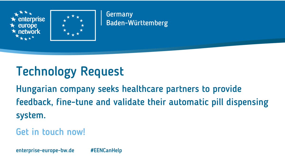 A Hungarian company has developed a self-propelled trolley to optimise the dispensing of pills in medical facilities.💊🏥 They are looking for healthcare providers to test and improve their system. Help to innovate #healthcare and start collaborating! 👉bit.ly/medicaltrolley