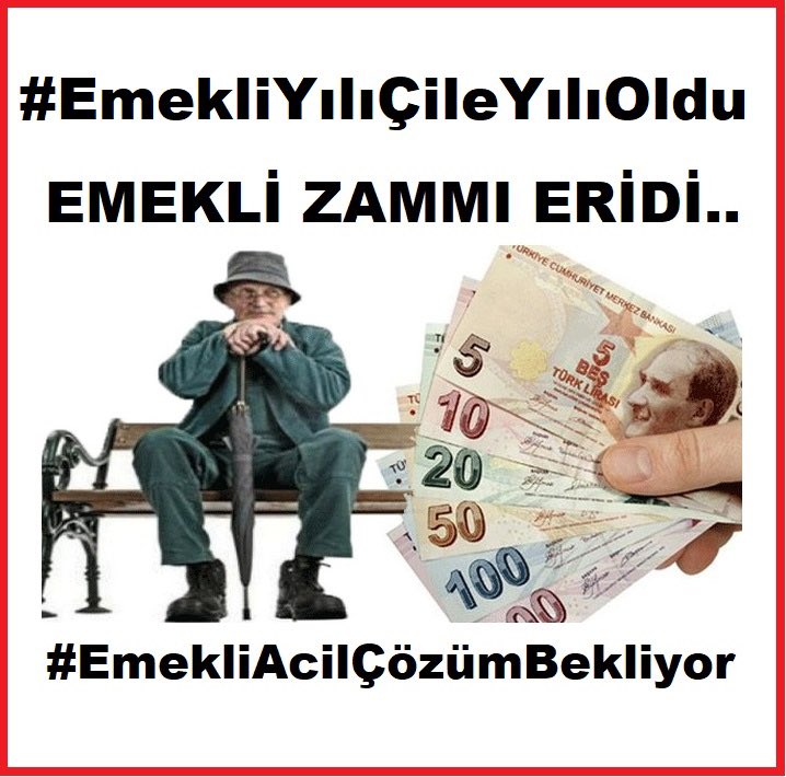 Emekli Zammı Eridi.!
Emekli Yılı Çile Yılı Oldu.!
Emekli Acil Çözüm Bekliyor. !
#EmekliAcilÇözümBekliyor 
#EmekliYılıÇileYılıOldu #Enflasyon #Faiz #DolarTL 
#BenEkonomistim #Nas