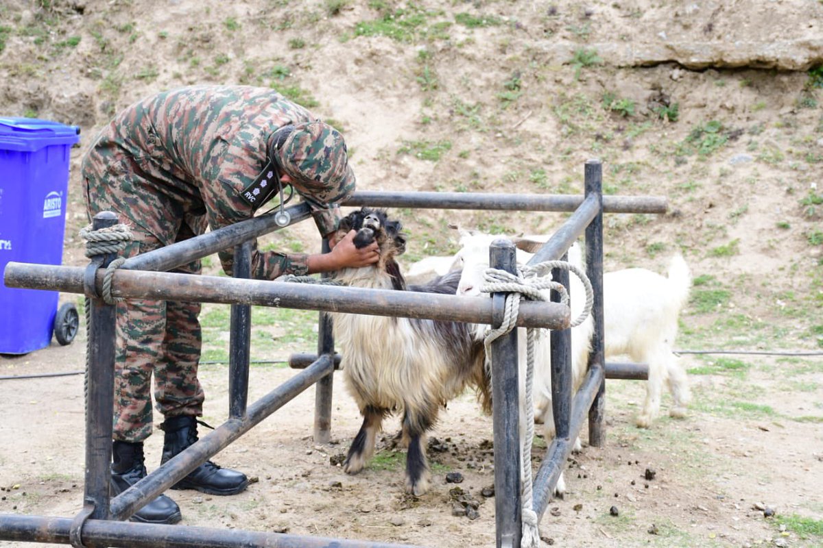 #IndianArmy 
#UBArea_IA
A two-day OP SADBHAVANA Medical, Dental and Veterinary Camp was conducted under the aegis of #IBEXBDE for the local community of the Joshimath area. In the camp, medical check-ups were carried out and medicines were provided.
@adgpi
@suryacommand