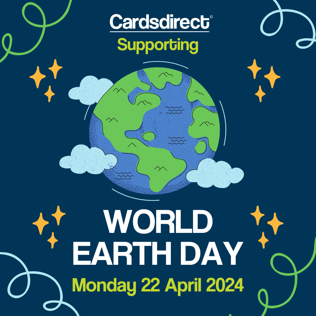 Cards Direct would like to wish you all a Happy Earth Day! 🌍👏. 

Leave a like or a comment to show your support!

#CardsDirect #SupportingWorldEarthDay #SaveOurPlanet
#PlanetvsPlastics #WorldEarthDay #FutureGenerations
#TakeAction #PlasticFree #W.E.D.2024