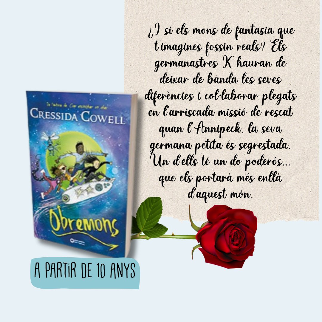 Una nova sèrie de fantasia✨ de l'autora de 'Com ensinistrar un drac🐲' que atraurà fins als lectors més reticents. 📚 'Obremons' - A partir de 10 anys