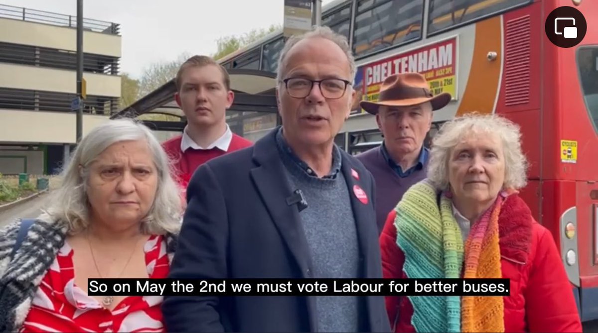 @DavidEDrew @natalieben @StroudGreens She knows that the District Council election on 2nd May has nothing to do with buses, and that it’s very misleading to suggest otherwise.