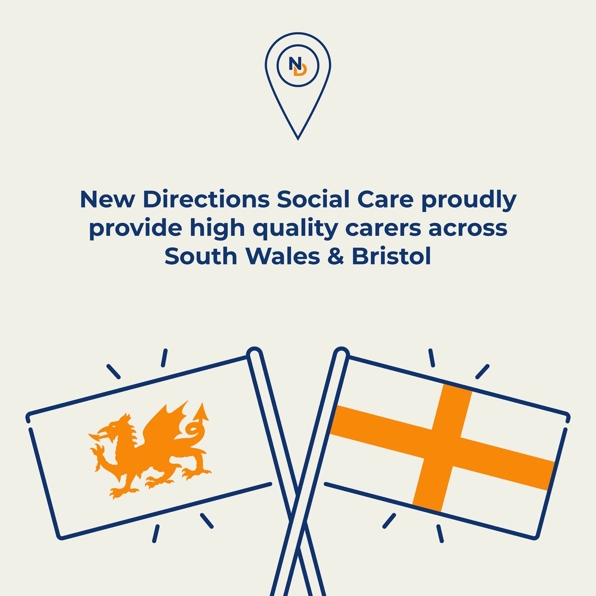 Providing carers across South Wales and Bristol👏🏼

#newdirections #socialcare #southwales #bristol #carers #ndsocialcare